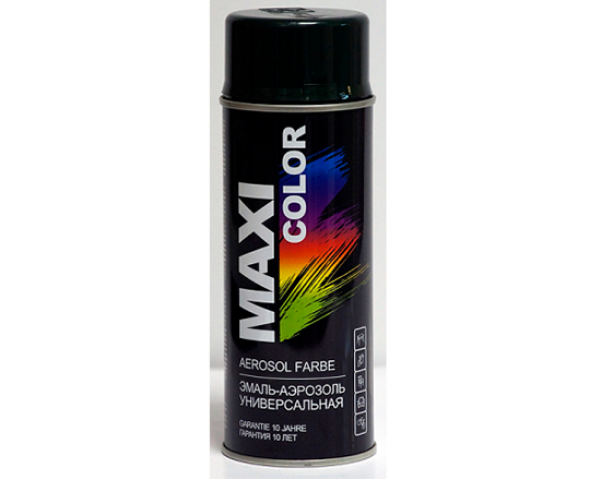 Эмаль-аэрозоль Maxi Color болотно-зеленая RAL6009, 400мл2