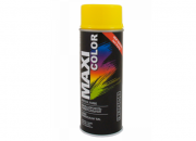 Эмаль-аэрозоль Maxi Color желтая RAL1021, 400мл2