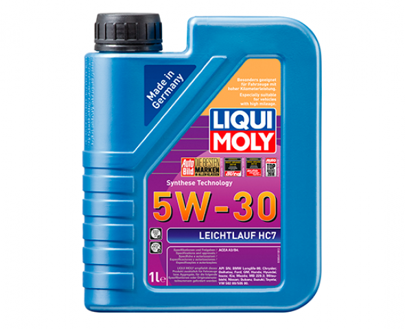 НС-синтетическое моторное масло Liqui Moly Leichtlauf HC 7 5W-30 1л