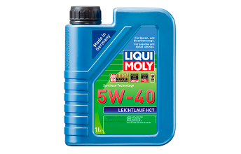 НС-синтетическое моторное масло Liqui Moly Leichtlauf HC 7 5W-40 1л